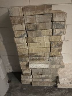 Used Concrete Pavers Lot