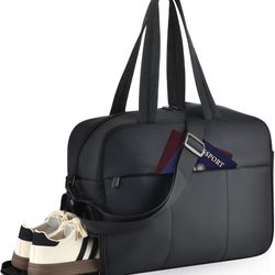 Felipe Varela Puffer Travel Duffls Bag, For Overnight, Gym  or Travel.