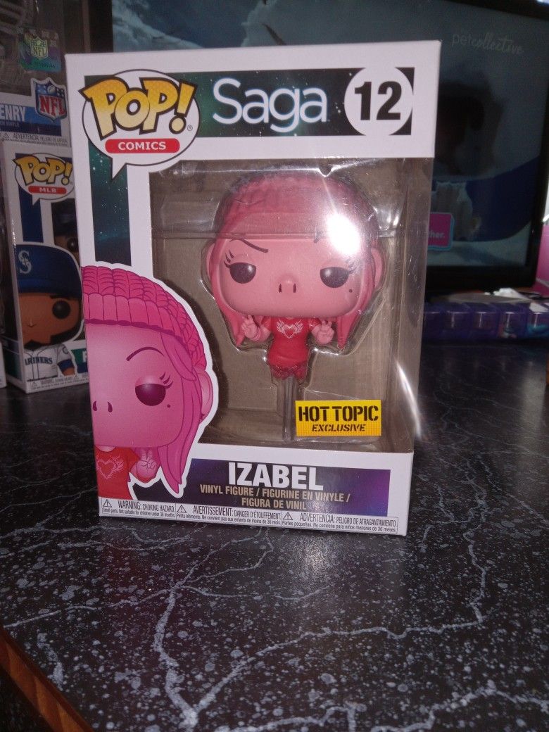 Saga Izabel Funko Pop Hot Topic Exclusive