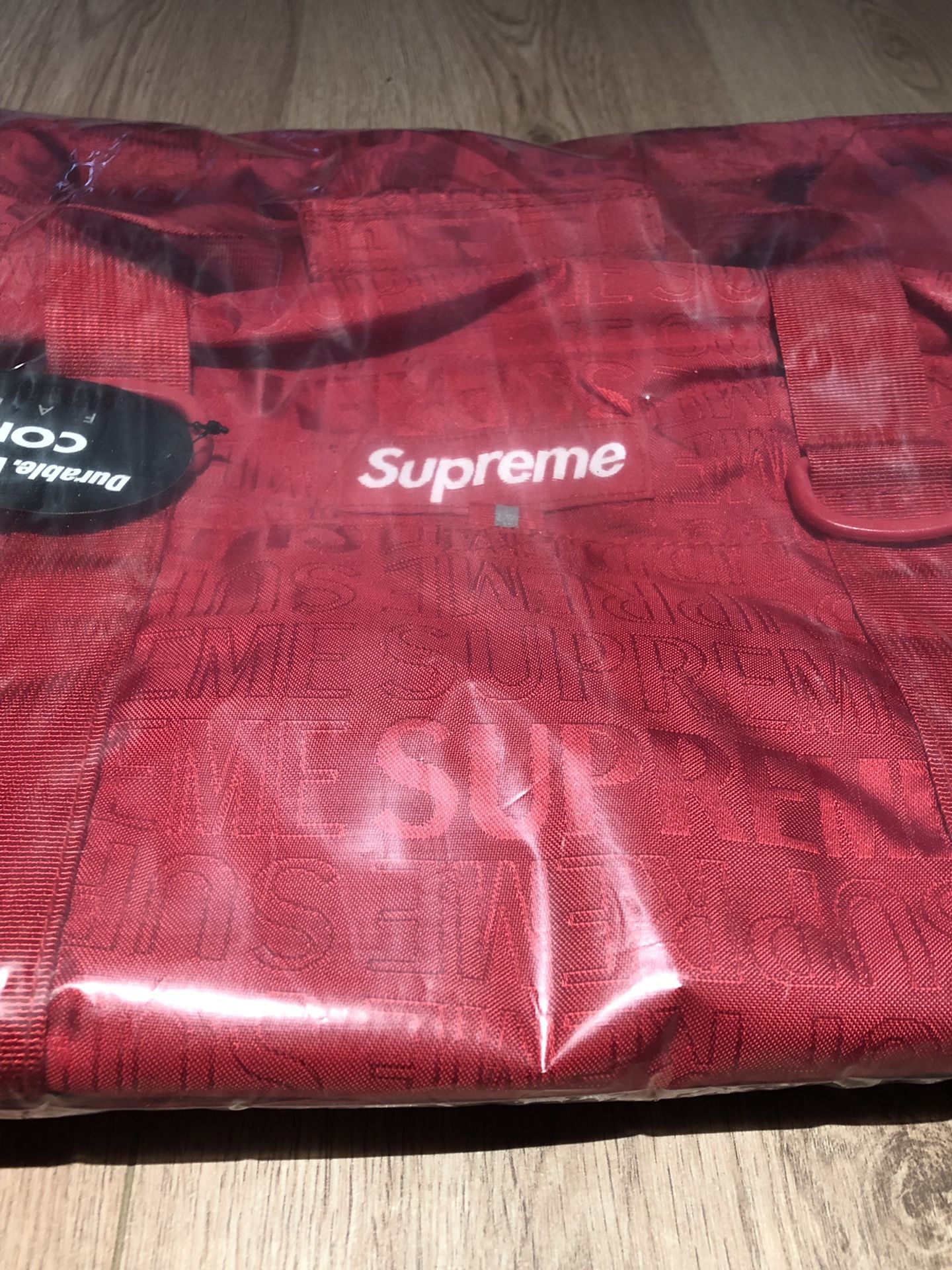Supreme Red Duffle Bag SS19