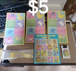 Baby shower games