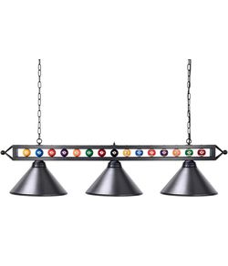 Wellmet billiard table light, pool table light fixture