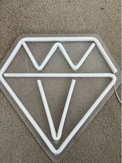Neon Diamond Sign