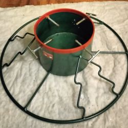 Christmas Tree Stand Santas Helper Steel