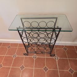 Wine Rack Table