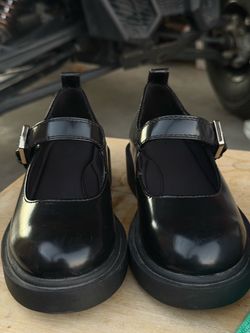 Zara Black Mary Janes