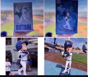 SHOHEI OHTANI BATTING 50/50 BOBBLEHEAD #2 LOS ANGELES DODGERS SGA 8/27/2025
