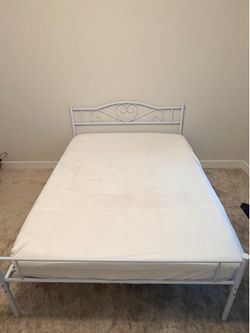 Bed and frame