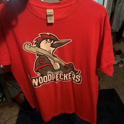 Red Woodpecker Shirt 