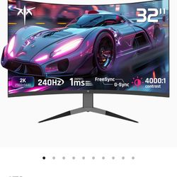 KTC 32" 240Hz Curved Gaming Monitor with 1000R for Esports Player