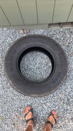 4-Good Year Wrangler tires