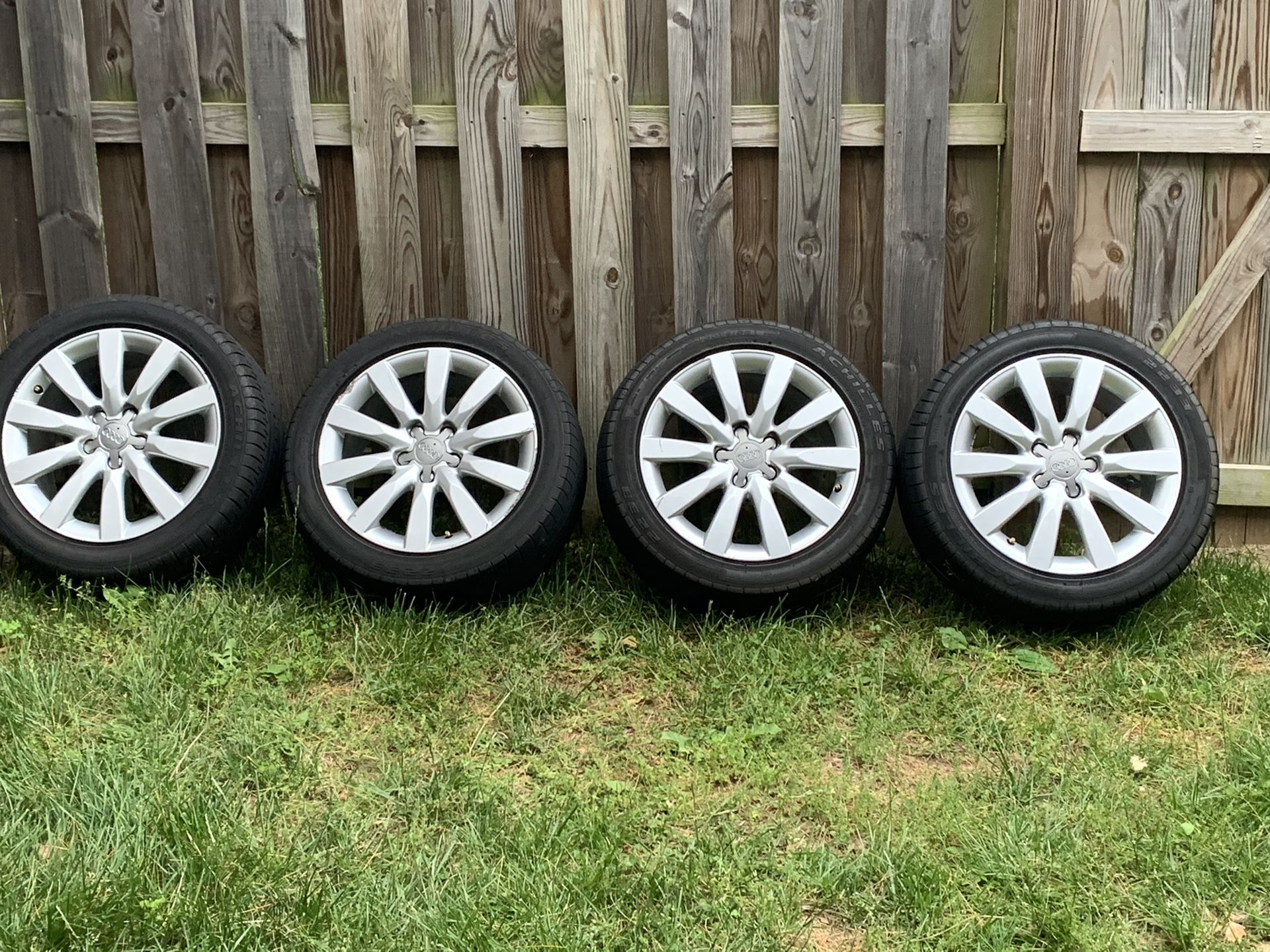 Genuine Audi A4 wheels