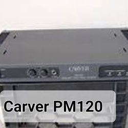 1U Rack Amplifier Carver 