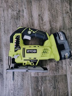RYOBI 18v One+ Cordless Jigsaw Battery Included!