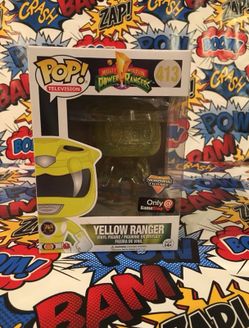 Funko POP- Power Rangers: Yellow Ranger exclusive
