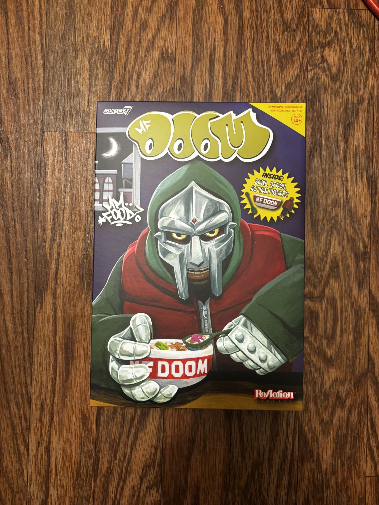 Collectible Figure Cereal Box - MF Doom