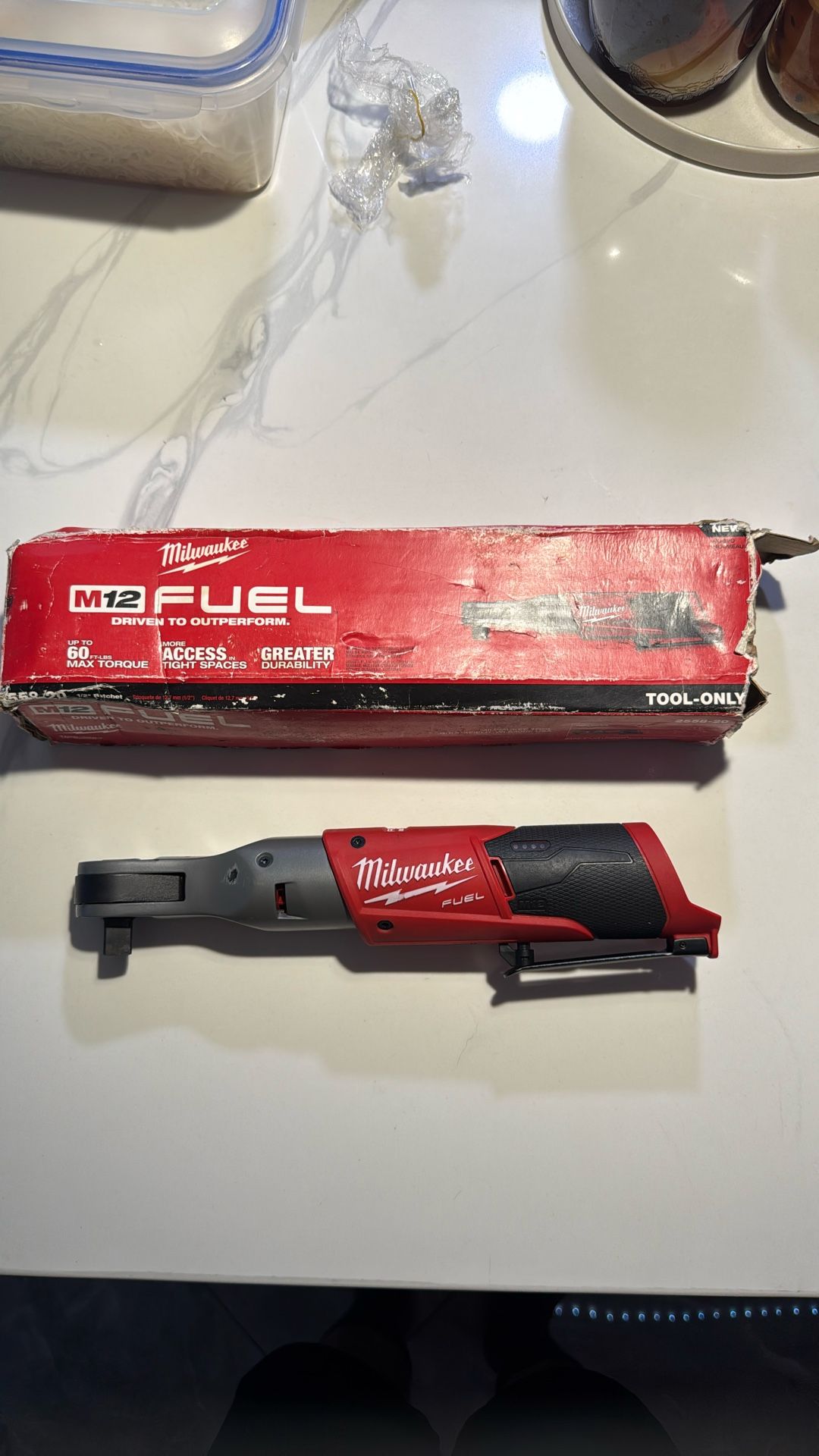 Milwaukee Electric Tools 2558-20 Fuel Ratchet M12 Fuel 1/2" (Tool Only)