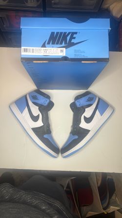 Jordan Retro High OG 1’s/ UNC Blue/ 13m /14.5w