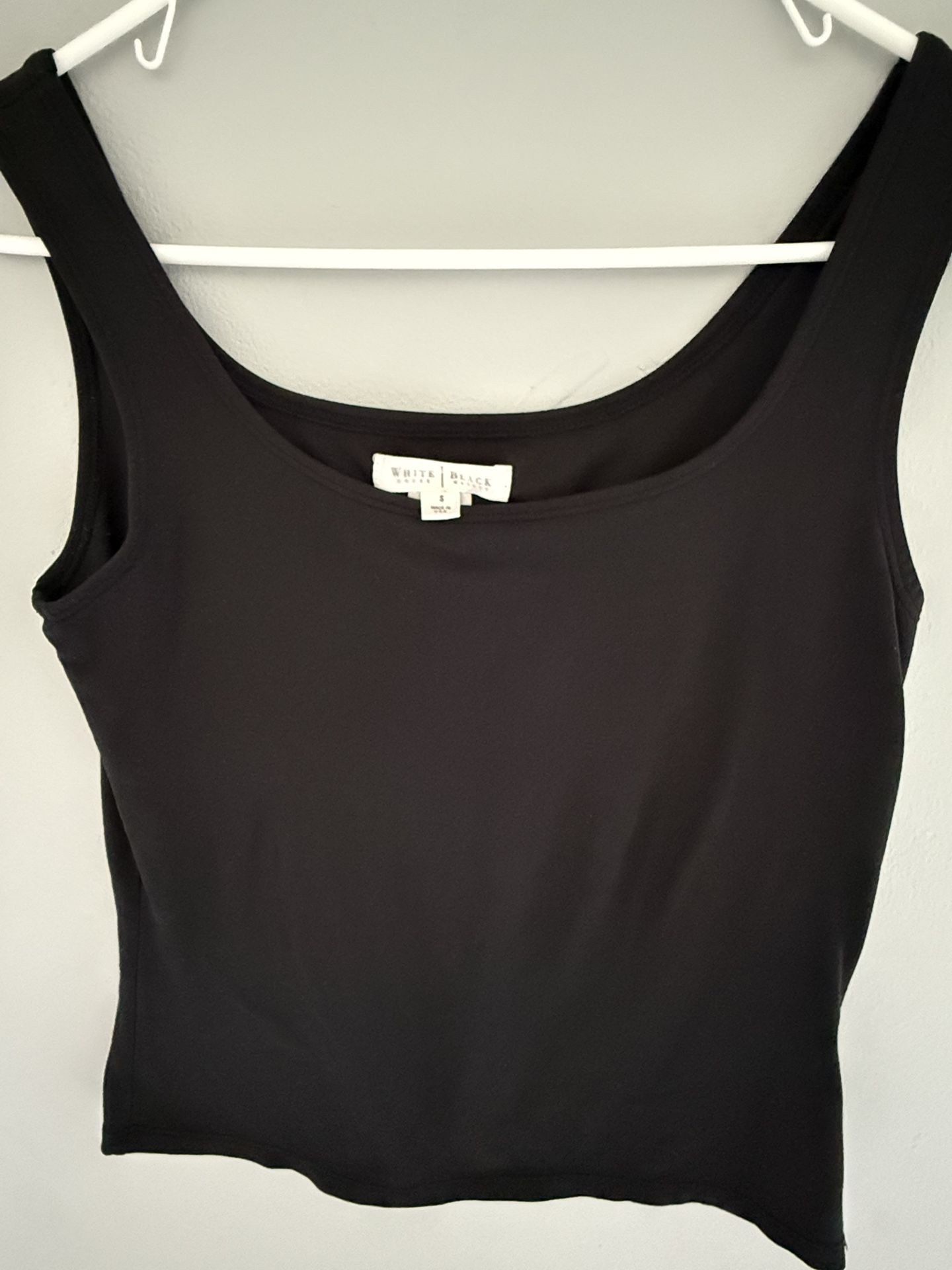 Women Black Tank Top