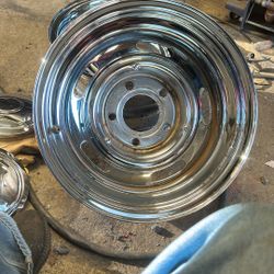 Square Body Rally Wheels 5x5 Bolt Pattern  15x8 