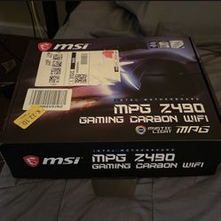 msi mpg z490 gaming carbon wifi mother bored