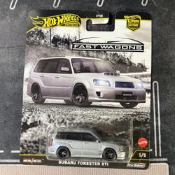 Hot Wheels Premium Subaru Forrester Sti Fast Wagons