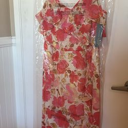 Cute spring or summer spaghetti strap dress