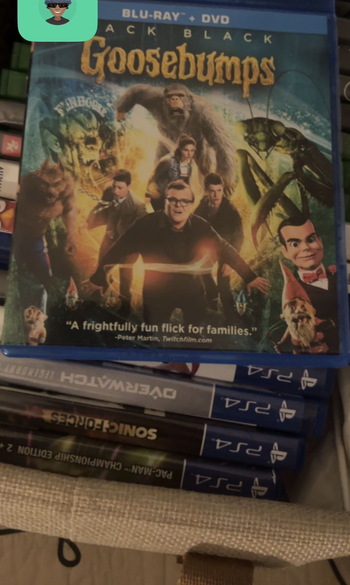 Goosebumps Blu-Ray+Dvd