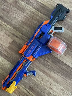 Infinus Nerf N-Strike Elite Toy Motorized Blaster with Speed-Load gun