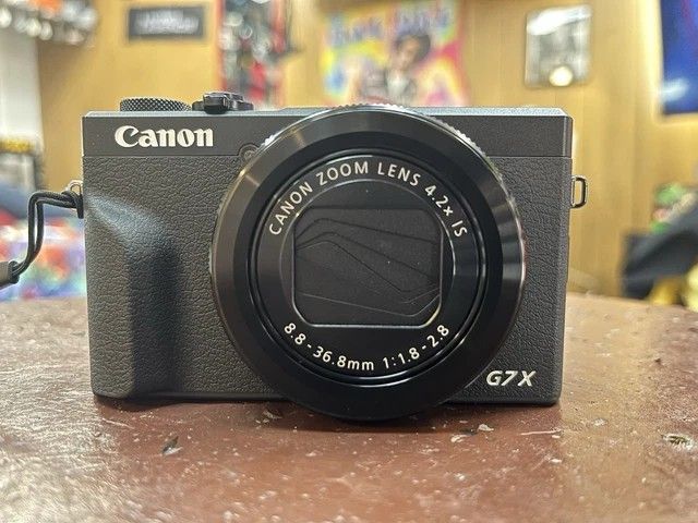 Canon POWERSHOT G7X Mark II