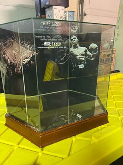 Mike Tyson Display Case