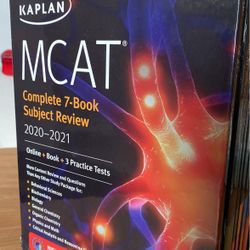 Kaplan MCAT Complete 7 Book Subject Review 2020-2021