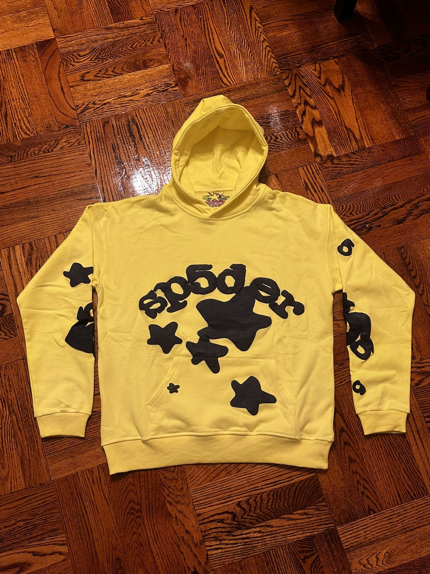 Sp5der Gold Beluga Hoodie (Large)