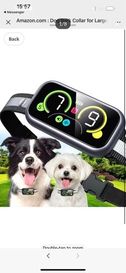 Brand new in box Dog Bark Collar for Large Medium Small Dogs, Smart Barking Collar, Effective No Bark Collar with Adjustable Beep Vibration Correction