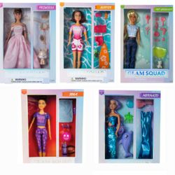 Glam Squad Fashion Doll with Accessories - Various Styles