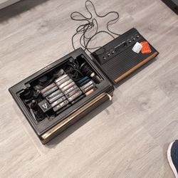 Atari 2600 "Light Sixer" + Games