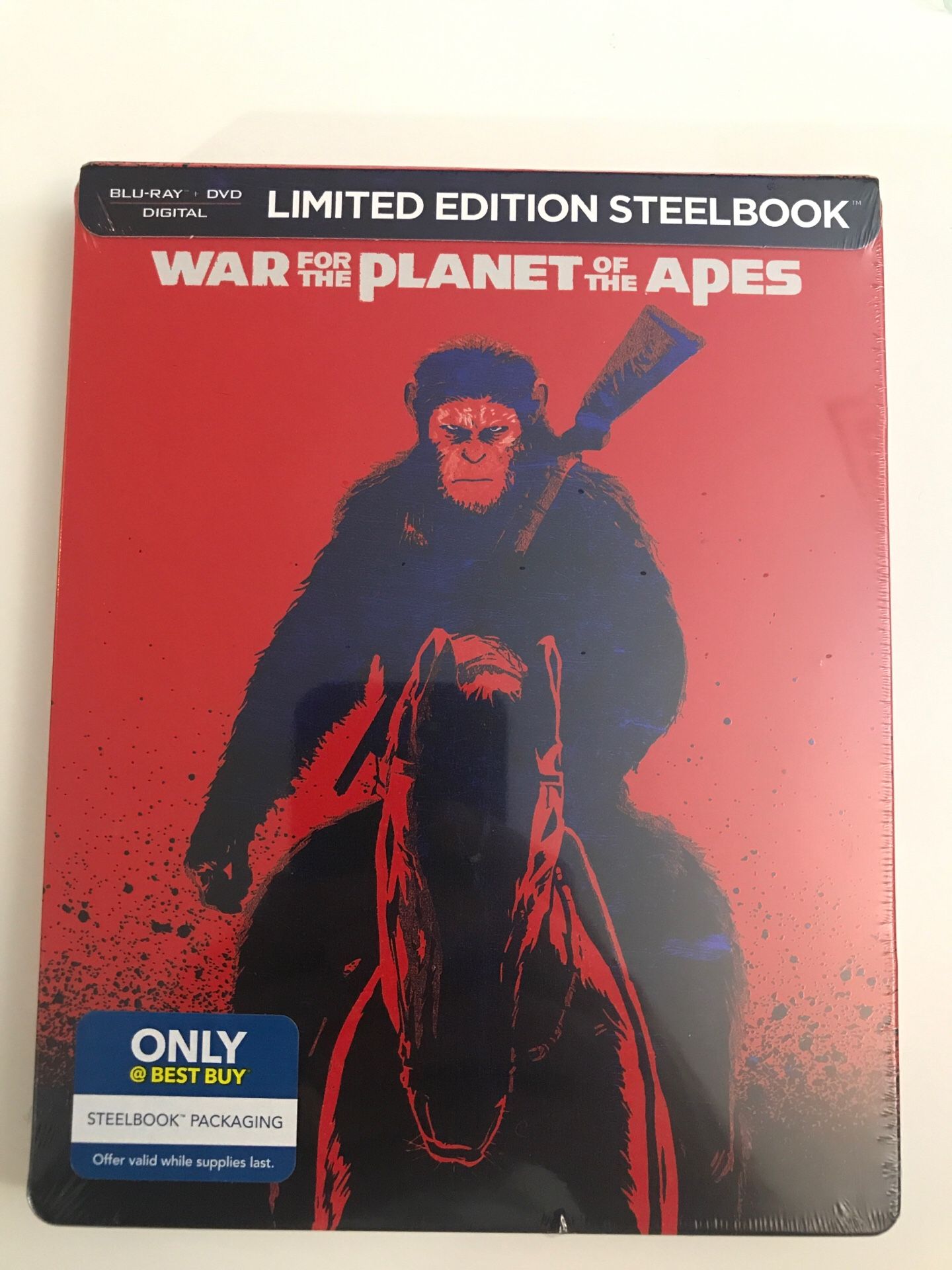 War For the Planet of the Apes limited edition steelbook