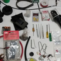 ASSORTED ITEMS / CORDS / TOOLS ALL FOR $10.