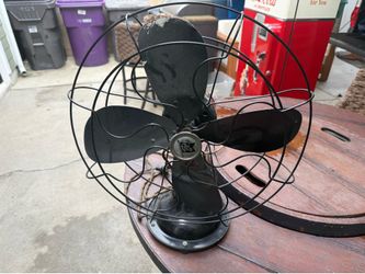 All original robbins and myers antique fan 3 speeds original cord great shape
