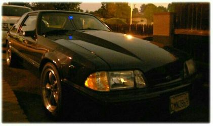 1989 Ford Mustang LX. Hatch back