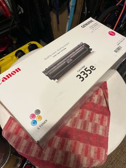 Genuine Canon 335e Color Toner Cartridge – $60 OBO