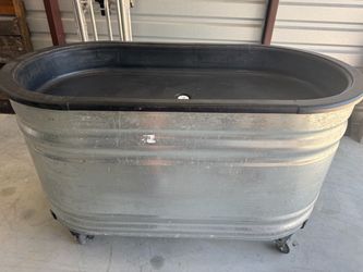 Galvanized ice tub ICER