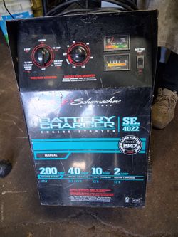 /*/*/*/* BATTERY CHARGER *\*\*\*\