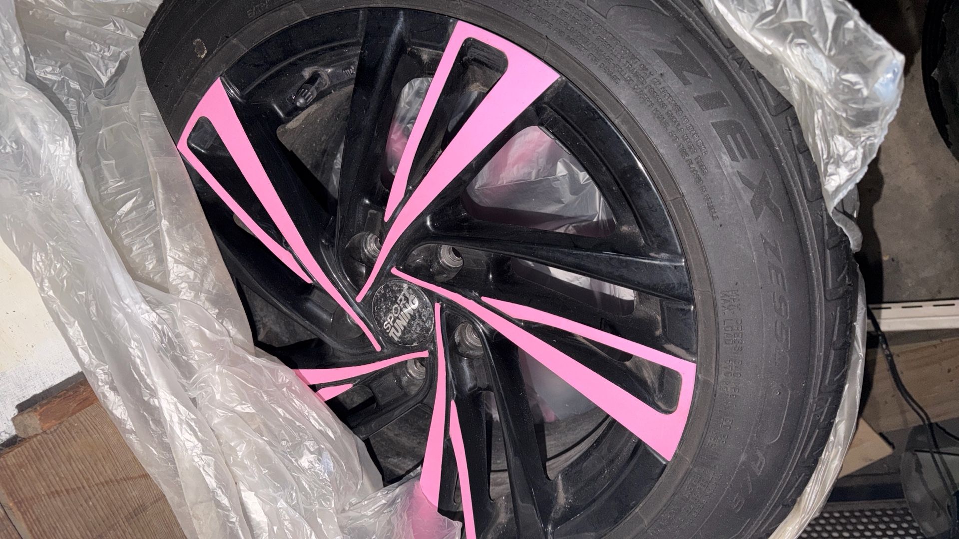 Custom Colored Rimp/Sport Tunning Tire