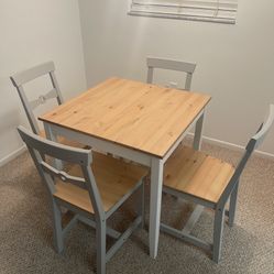 Table, Chairs 