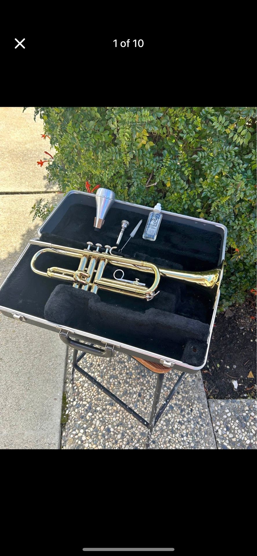 Bundy trumpet 🎺 the seller company, USA 💙