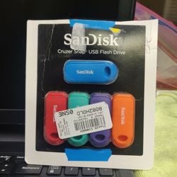 SanDisk Cruzer Snap USB Flash Drive 5-pack