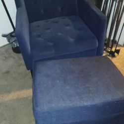 Comfortable Chair  with for stool 