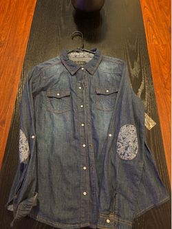 New girls denim top