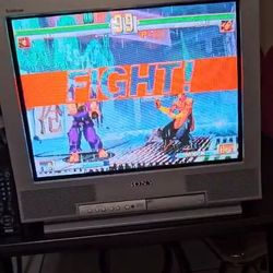 Sony Trinitron KV-20FS12 20" CRT Retro Gaming Monitor TV Working  *No Remote*
